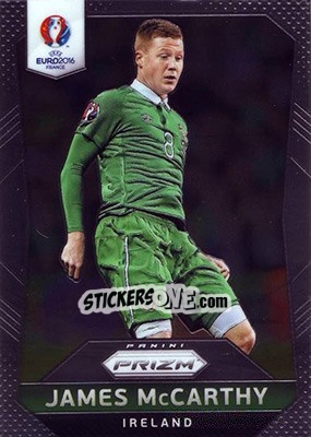 Sticker James McCarthy - UEFA Euro 2016 Prizm n. 227 - Panini