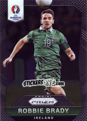Sticker Robbie Brady - UEFA Euro 2016 Prizm n. 228 - Panini