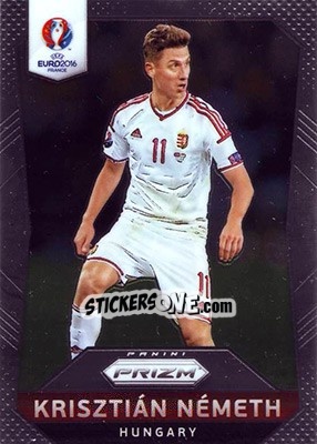 Sticker Krisztian Nemeth - UEFA Euro 2016 Prizm - Panini