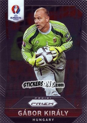 Sticker Gabor Kiraly - UEFA Euro 2016 Prizm n. 236 - Panini