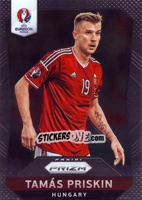 Sticker Tamas Priskin - UEFA Euro 2016 Prizm - Panini