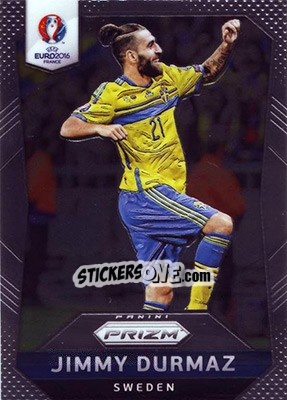 Sticker Jimmy Durmaz - UEFA Euro 2016 Prizm n. 245 - Panini