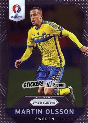 Sticker Martin Olsson - UEFA Euro 2016 Prizm - Panini