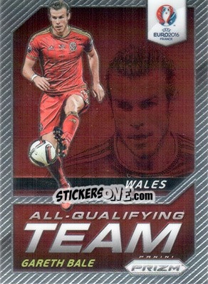 Sticker Gareth Bale - UEFA Euro 2016 Prizm n. AQ-9 - Panini
