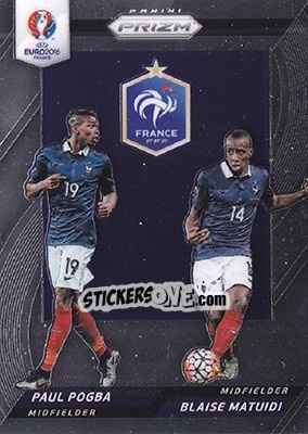 Sticker Paul Pogba / Blaise Matuidi