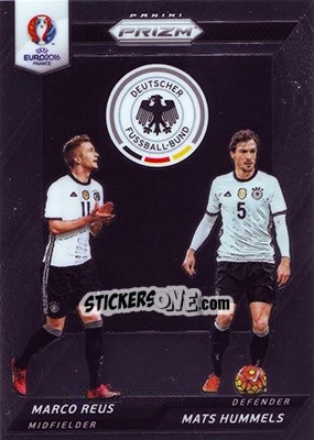 Cromo Marco Reus / Mats Hummels - UEFA Euro 2016 Prizm - Panini