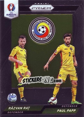 Sticker Paul Papp / Razvan Rat - UEFA Euro 2016 Prizm n. CCD-41 - Panini