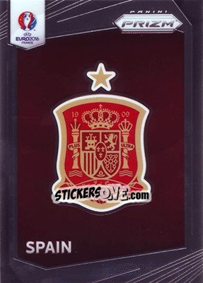 Sticker Spain - UEFA Euro 2016 Prizm - Panini
