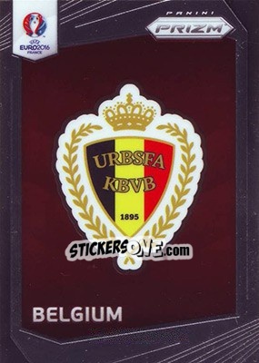 Figurina Belgium - UEFA Euro 2016 Prizm - Panini