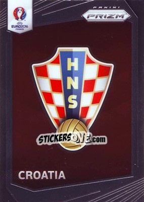 Figurina Croatia - UEFA Euro 2016 Prizm - Panini