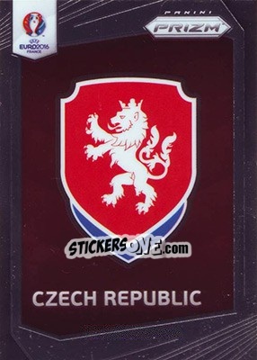 Sticker Czech Republic - UEFA Euro 2016 Prizm - Panini