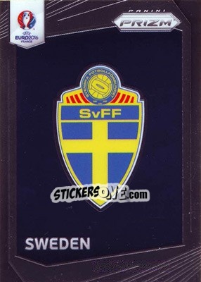 Sticker Sweden - UEFA Euro 2016 Prizm - Panini