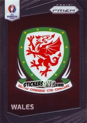 Sticker Wales - UEFA Euro 2016 Prizm n. CL-21 - Panini