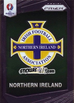 Sticker Northern Ireland - UEFA Euro 2016 Prizm - Panini