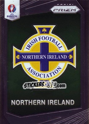 Sticker Northern Ireland - UEFA Euro 2016 Prizm n. CL-23 - Panini