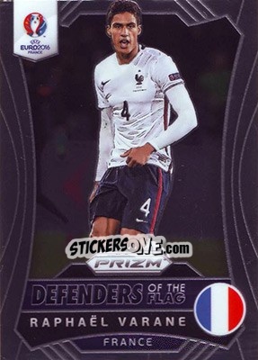 Sticker Raphael Varane - UEFA Euro 2016 Prizm n. DF-1 - Panini