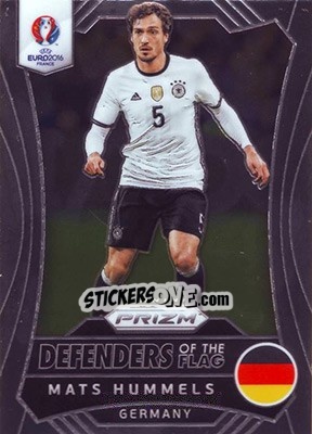 Sticker Mats Hummels - UEFA Euro 2016 Prizm n. DF-4 - Panini