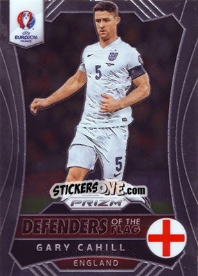 Sticker Gary Cahill - UEFA Euro 2016 Prizm n. DF-5 - Panini