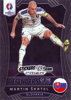 Sticker Martin Skrtel - UEFA Euro 2016 Prizm n. DF-7 - Panini