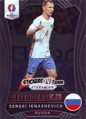 Sticker Sergei Ignashevich - UEFA Euro 2016 Prizm n. DF-8 - Panini