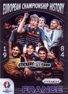 Sticker Euro 1984 - UEFA Euro 2016 Prizm - Panini