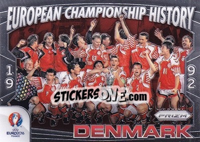 Figurina Euro 1992 - UEFA Euro 2016 Prizm n. ECH-9 - Panini