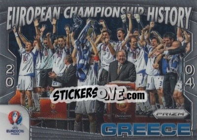 Sticker Euro 2004 - UEFA Euro 2016 Prizm - Panini