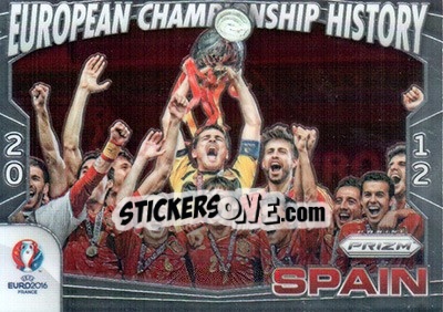 Sticker Euro 2012 - UEFA Euro 2016 Prizm n. ECH-14 - Panini