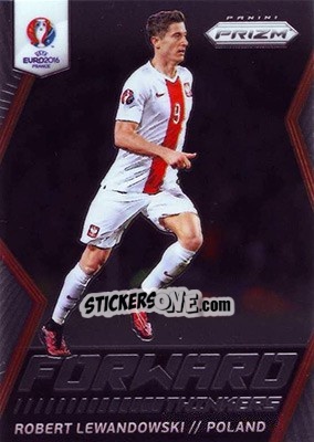 Sticker Robert Lewandowski - UEFA Euro 2016 Prizm n. FT-1 - Panini