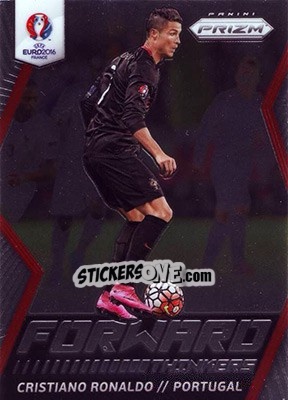 Sticker Cristiano Ronaldo - UEFA Euro 2016 Prizm n. FT-3 - Panini