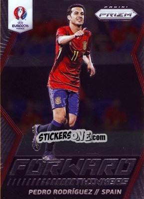 Sticker Pedro Rodriguez - UEFA Euro 2016 Prizm n. FT-6 - Panini