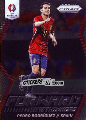 Sticker Pedro Rodriguez - UEFA Euro 2016 Prizm - Panini