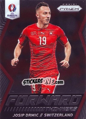 Sticker Josip Drmic - UEFA Euro 2016 Prizm n. FT-9 - Panini