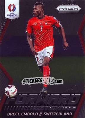 Sticker Breel Embolo - UEFA Euro 2016 Prizm n. FT-11 - Panini
