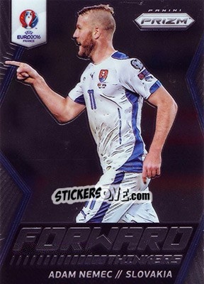 Figurina Adam Nemec - UEFA Euro 2016 Prizm - Panini