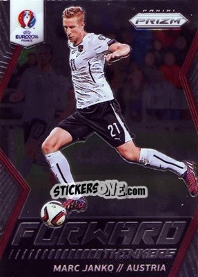 Sticker Marc Janko - UEFA Euro 2016 Prizm - Panini