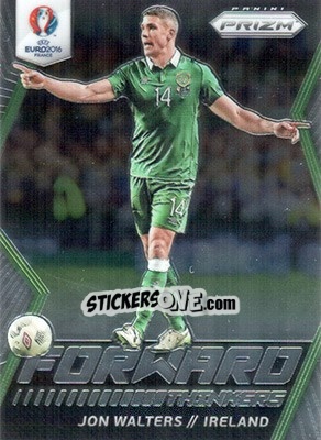 Sticker Jon Walters - UEFA Euro 2016 Prizm n. FT-17 - Panini