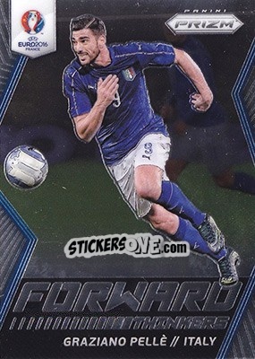 Sticker Graziano Pelle - UEFA Euro 2016 Prizm n. FT-19 - Panini