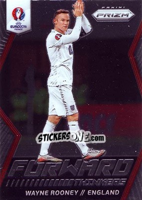 Sticker Wayne Rooney - UEFA Euro 2016 Prizm n. FT-20 - Panini