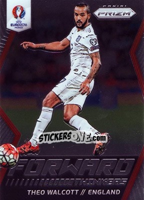 Sticker Theo Walcott - UEFA Euro 2016 Prizm n. FT-22 - Panini
