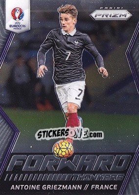 Sticker Antoine Griezmann - UEFA Euro 2016 Prizm n. FT-26 - Panini