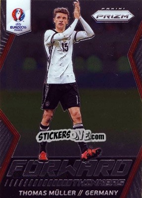 Sticker Thomas Muller - UEFA Euro 2016 Prizm n. FT-27 - Panini