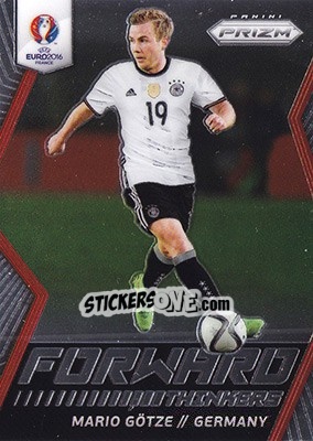 Sticker Mario Gotze - UEFA Euro 2016 Prizm - Panini