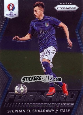 Sticker Stephan El Shaarawy - UEFA Euro 2016 Prizm - Panini