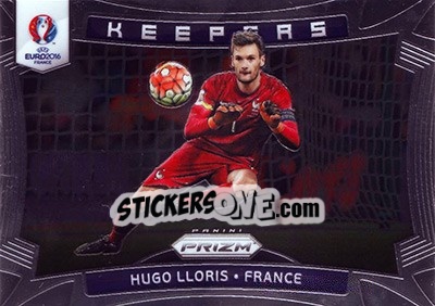 Sticker Hugo Lloris - UEFA Euro 2016 Prizm - Panini