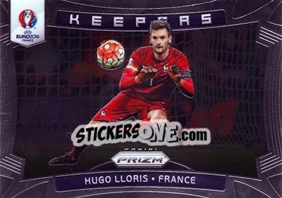 Sticker Hugo Lloris - UEFA Euro 2016 Prizm n. K-1 - Panini