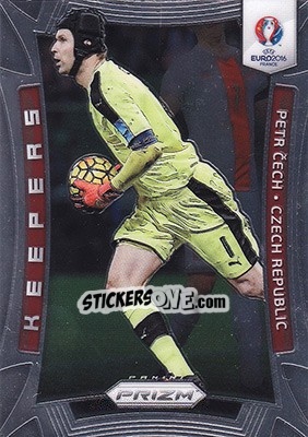 Sticker Petr Cech - UEFA Euro 2016 Prizm n. K-2 - Panini