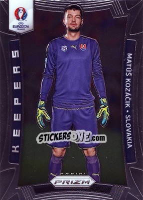 Sticker Matus Kozacik - UEFA Euro 2016 Prizm n. K-13 - Panini