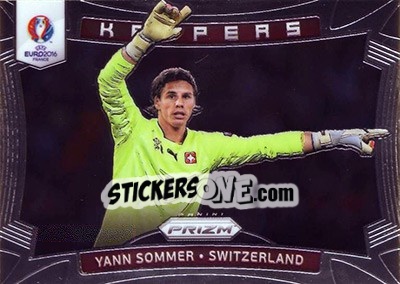 Sticker Yann Sommer - UEFA Euro 2016 Prizm n. K-15 - Panini