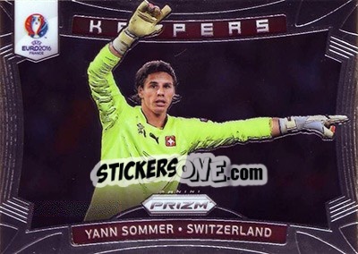 Figurina Yann Sommer - UEFA Euro 2016 Prizm - Panini